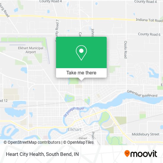 Heart City Health map