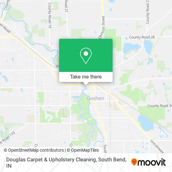 Mapa de Douglas Carpet & Upholstery Cleaning