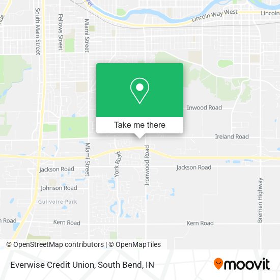 Mapa de Everwise Credit Union