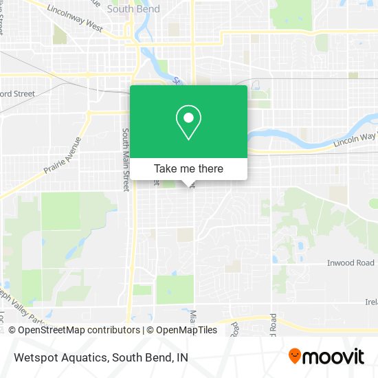 Mapa de Wetspot Aquatics