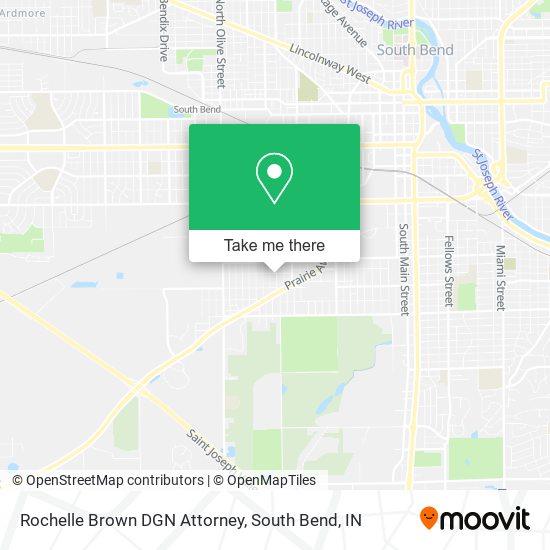 Rochelle Brown DGN Attorney map