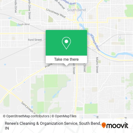 Renee's Cleaning & Organization Service map