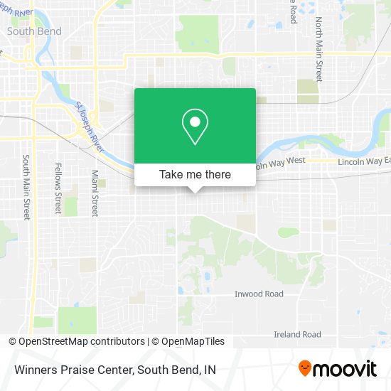 Mapa de Winners Praise Center