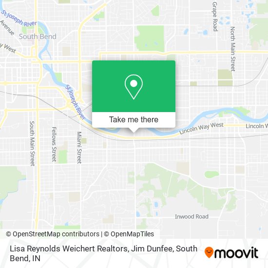 Lisa Reynolds Weichert Realtors, Jim Dunfee map