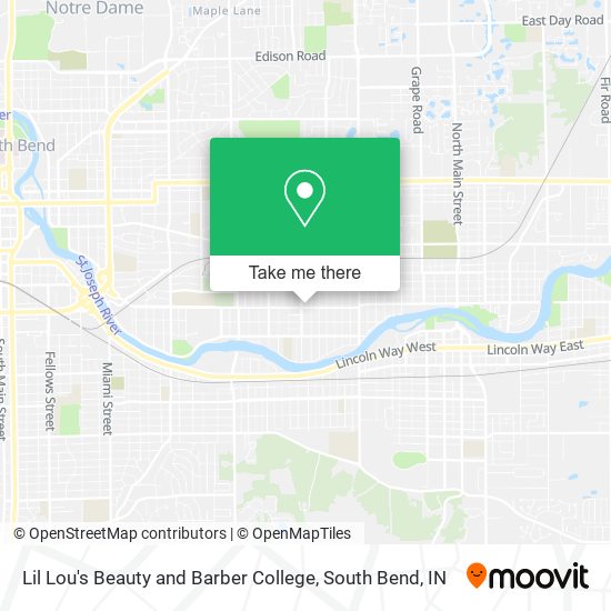 Mapa de Lil Lou's Beauty and Barber College