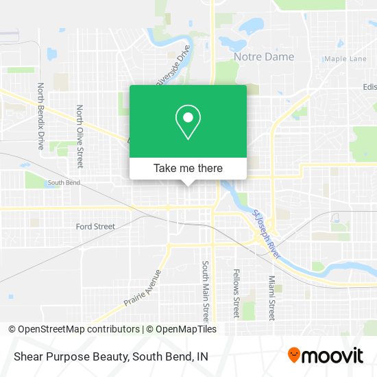 Shear Purpose Beauty map