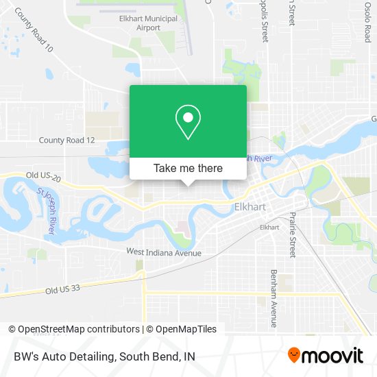 BW's Auto Detailing map