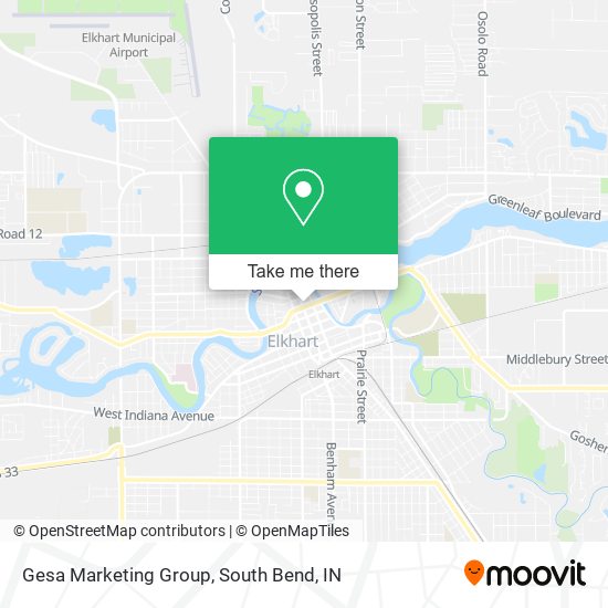 Gesa Marketing Group map