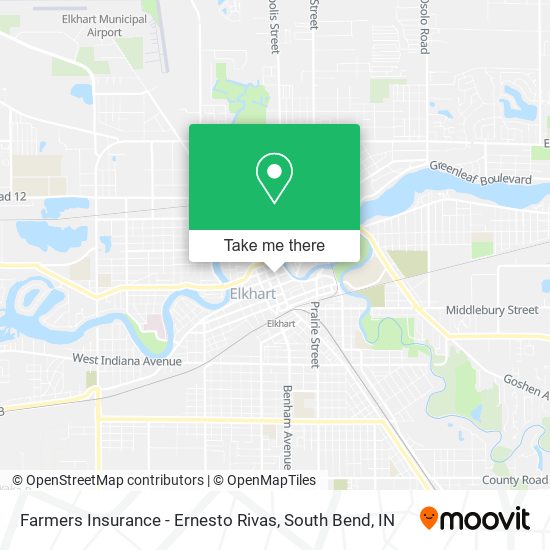 Farmers Insurance - Ernesto Rivas map