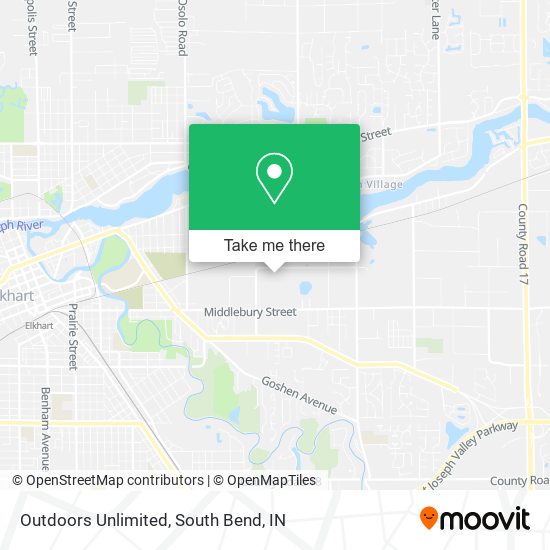 Outdoors Unlimited map