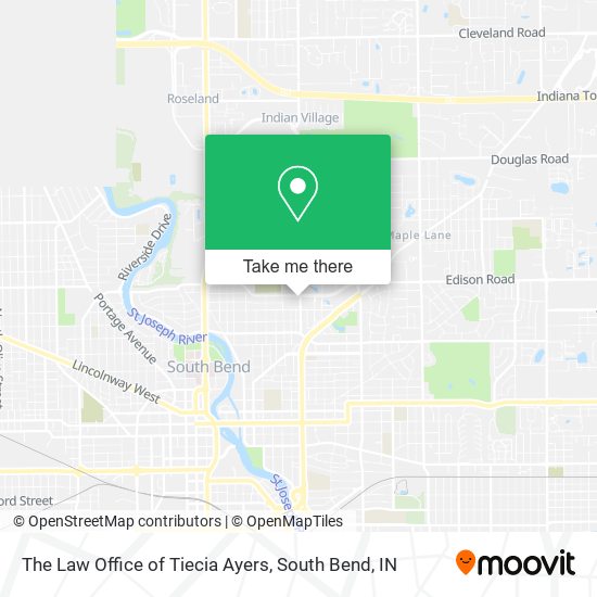 The Law Office of Tiecia Ayers map