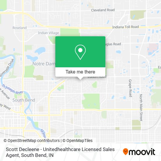 Mapa de Scott Decleene - Unitedhealthcare Licensed Sales Agent