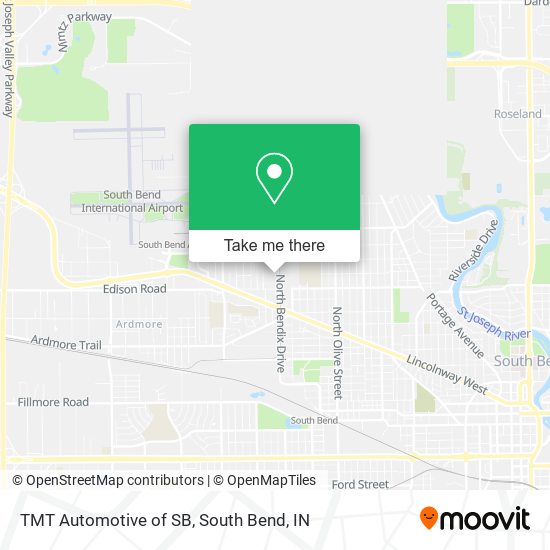 TMT Automotive of SB map