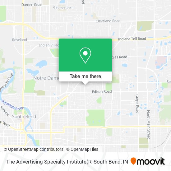 The Advertising Specialty Institute map