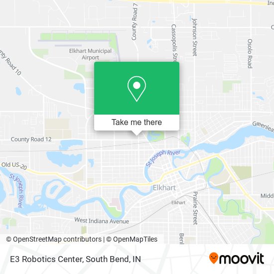 E3 Robotics Center map