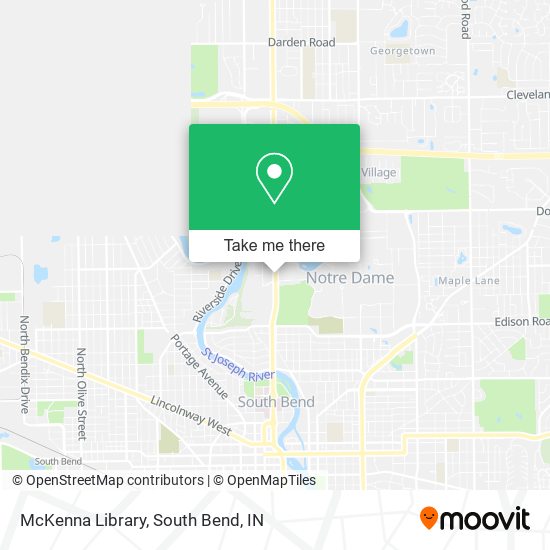 McKenna Library map