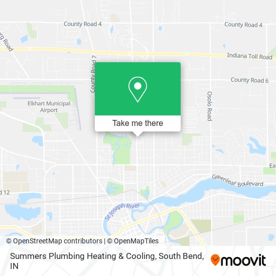 Summers Plumbing Heating & Cooling map