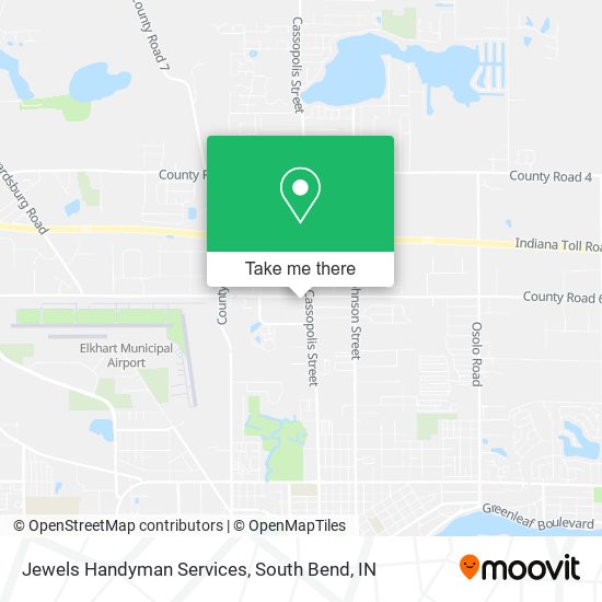 Mapa de Jewels Handyman Services