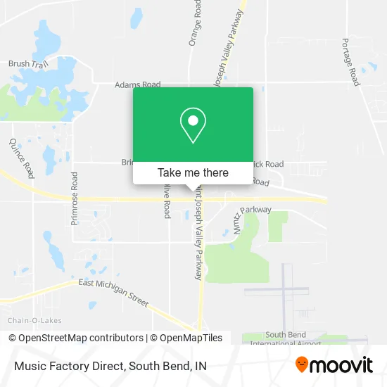 Music Factory Direct map