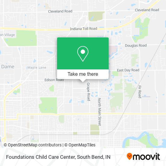 Foundations Child Care Center map