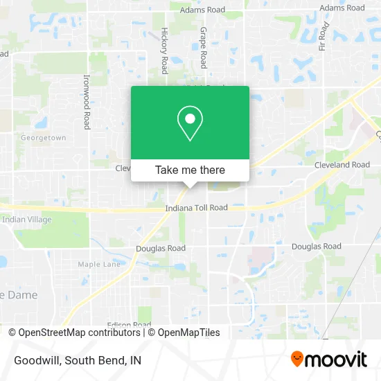 Goodwill map