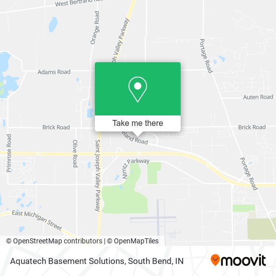 Aquatech Basement Solutions map