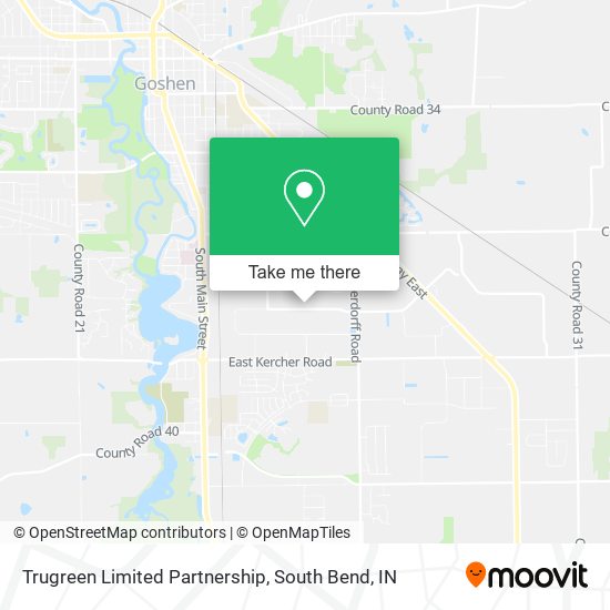 Mapa de Trugreen Limited Partnership