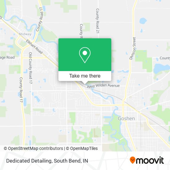 Dedicated Detailing map