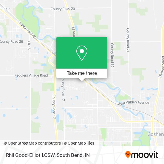 Mapa de Rhil Good-Elliot LCSW