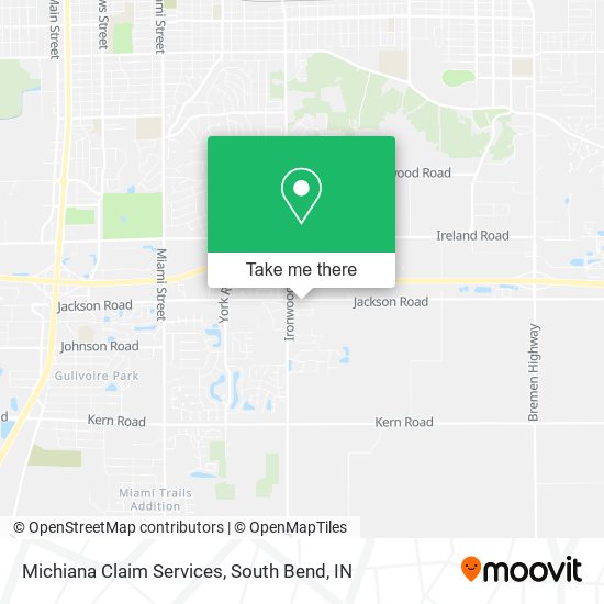 Michiana Claim Services map