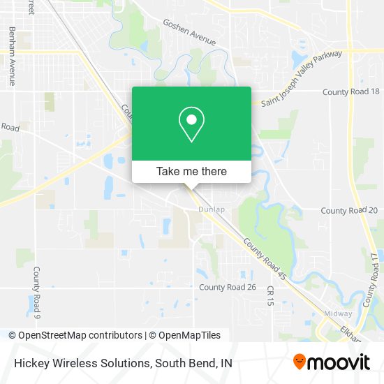 Hickey Wireless Solutions map