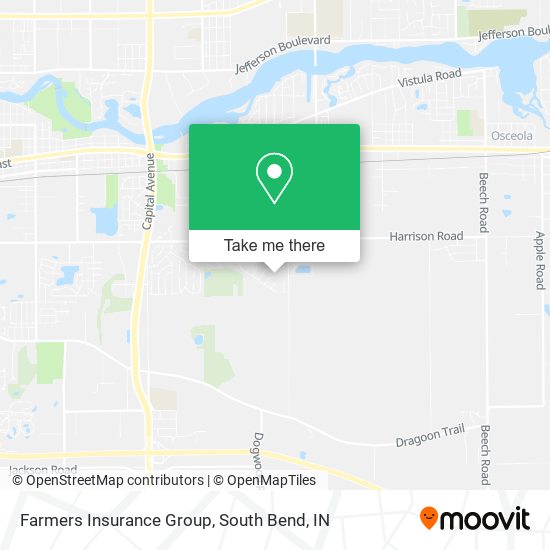 Mapa de Farmers Insurance Group