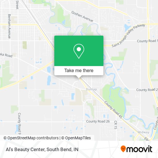 Al's Beauty Center map