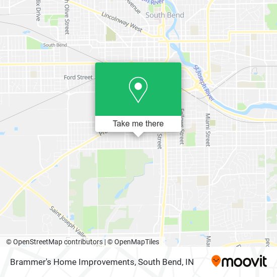 Brammer's Home Improvements map