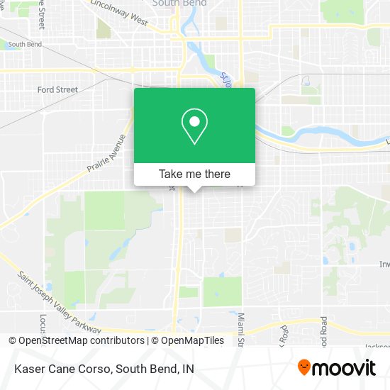 Kaser Cane Corso map