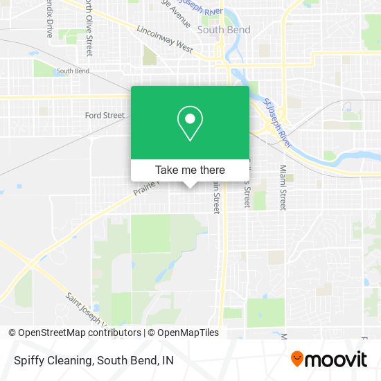Spiffy Cleaning map