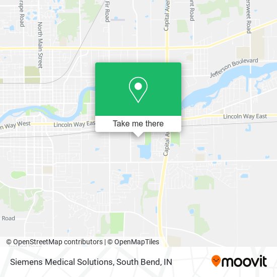Mapa de Siemens Medical Solutions