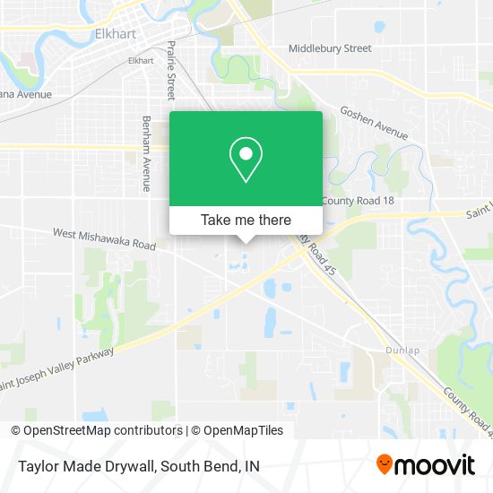 Mapa de Taylor Made Drywall