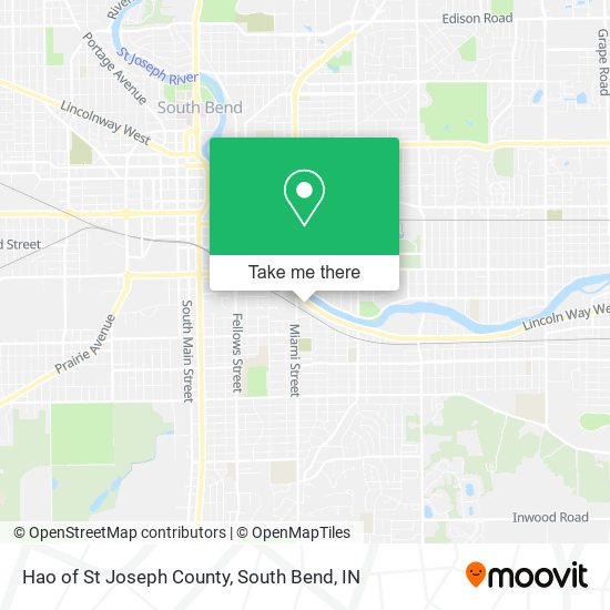 Hao of St Joseph County map