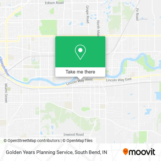 Mapa de Golden Years Planning Service