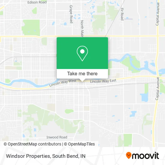 Mapa de Windsor Properties