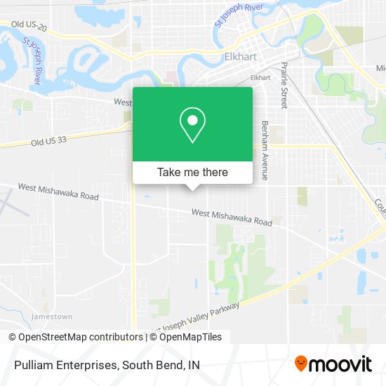 Pulliam Enterprises map