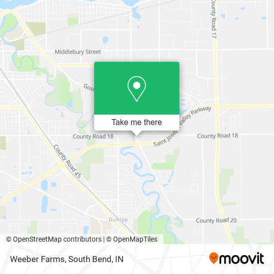 Mapa de Weeber Farms