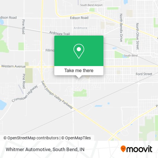 Mapa de Whitmer Automotive