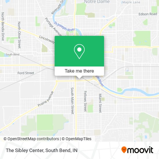 Mapa de The Sibley Center