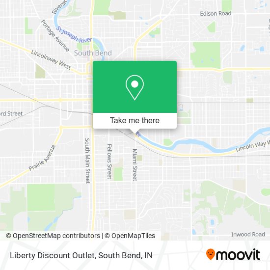 Liberty Discount Outlet map