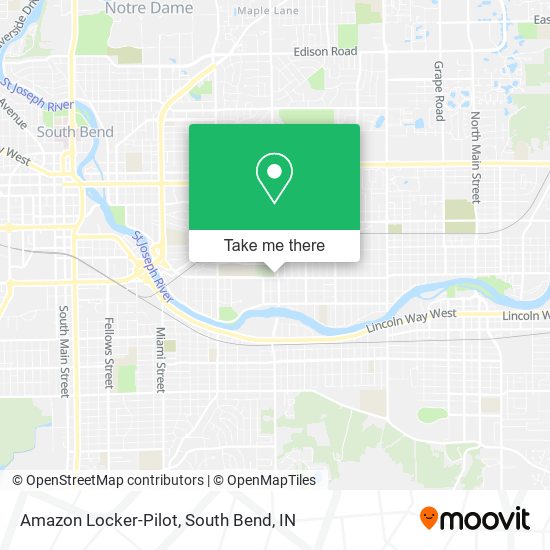Amazon Locker-Pilot map