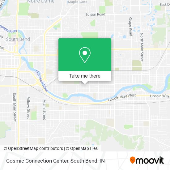 Cosmic Connection Center map