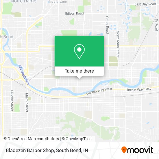 Bladezen Barber Shop map