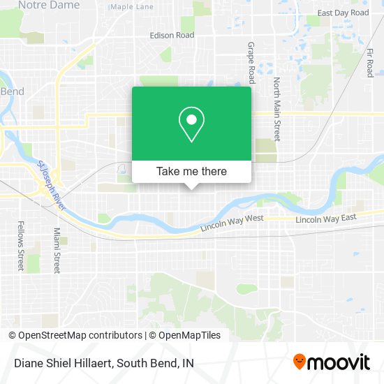 Diane Shiel Hillaert map